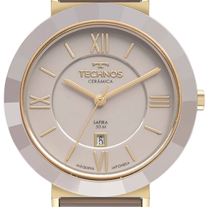 Rel Gio Feminino Technos Elegance Ceramic Ce C