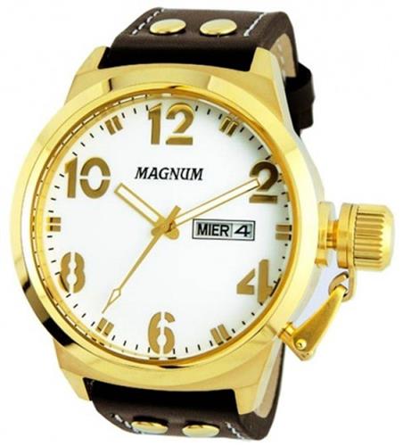 Relógio Magnum MA33782B Dourado - Compre Agora