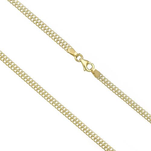 Corrente De Ouro Com Malha Italiana 45 Cm