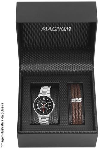 Relógio Magnum Masculino Ref: Ma31962g Casual Dourado