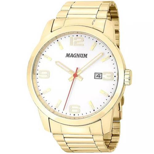 Relógio Masculino Magnum MA31355H Dourado