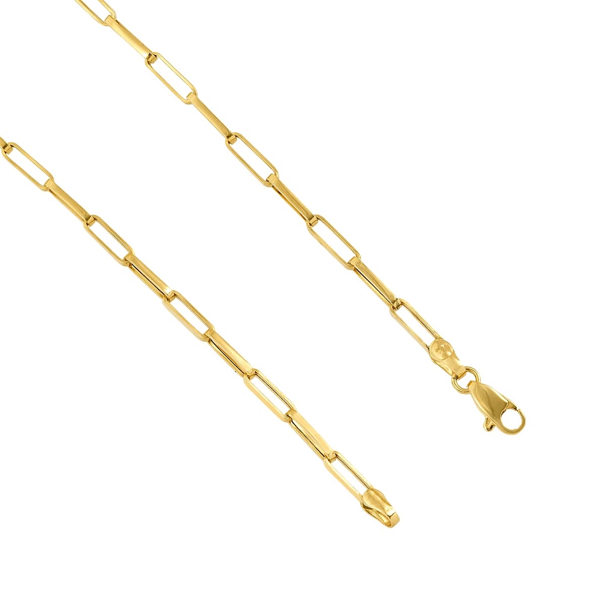 Lock frame gall bladder Pulseira de Ouro com Elos Cartier, comprimento 20 cm peso 2,7 gramas