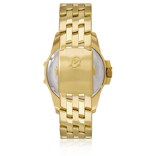 Relógio Masculino Magnum Automático Luxo Dourado Original Cor Do