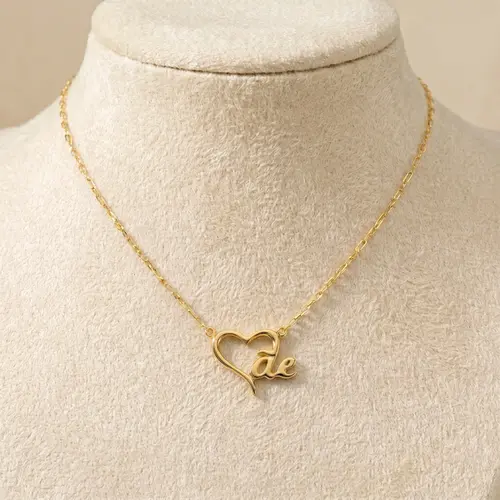Colar de Ouro com Pingente Mãe