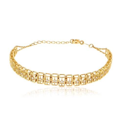 Pulseiras Femininas em Ouro, Prata e Diamantes