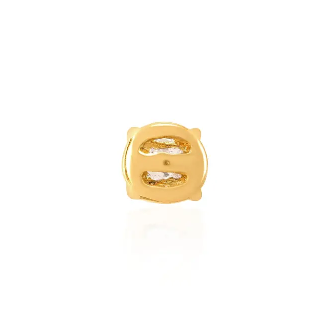 Pingente Chuveiro de Ouro Amarelo com 5 Diamantes