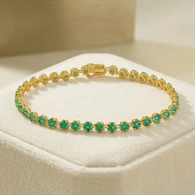 Pulseira de Ouro Amarelo com 259 Savoritas