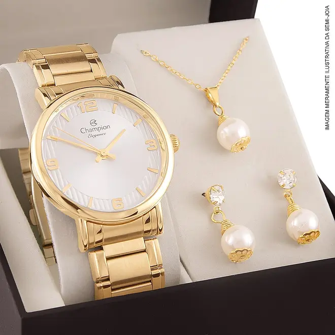 Relógio Champion Elegance CN24726W