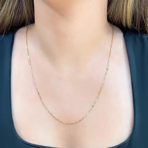 Corrente Elos Cartier de Ouro Amarelo 114496