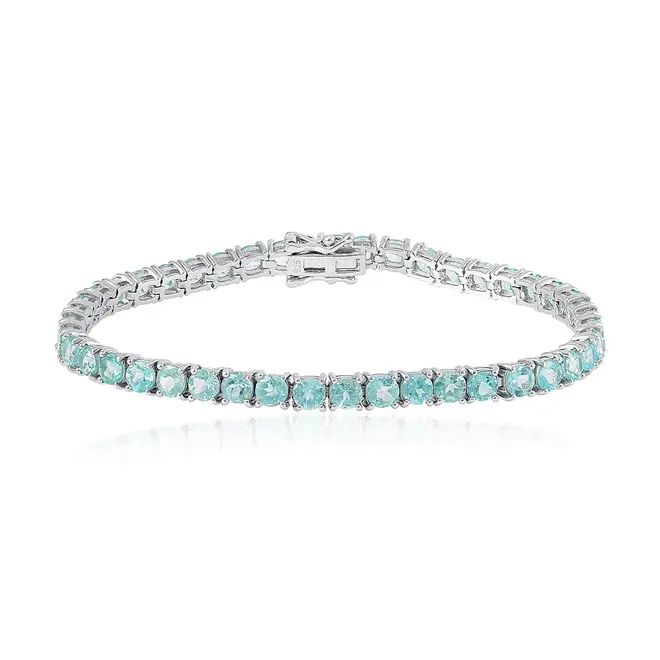 Pulseira de Prata com Apatitas