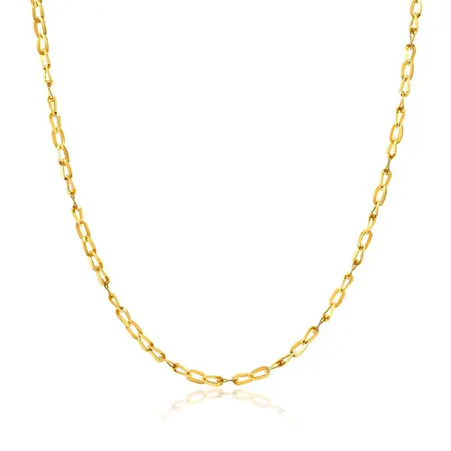 Corrente Elos Grumet de Ouro Amarelo