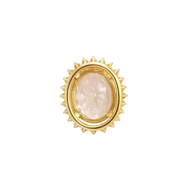 Pingente em Ouro Amarelo com Corrente, Diamantes e Morganita de 2,03 Cts.