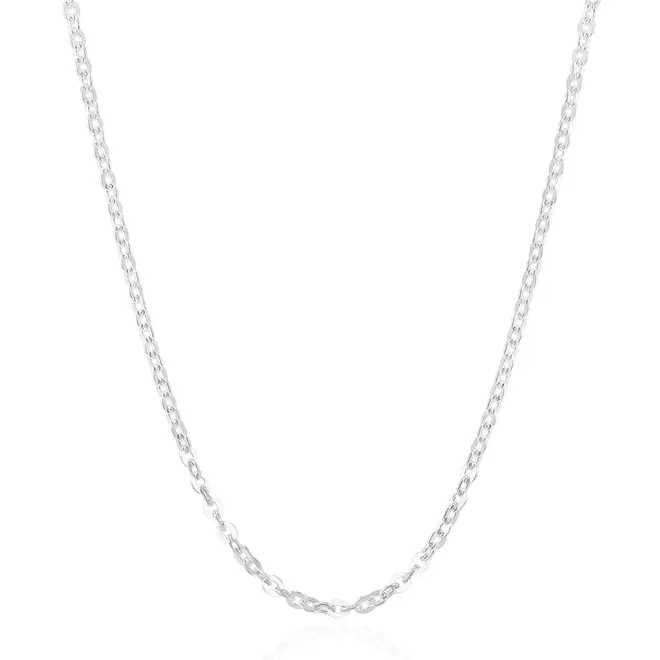 Conjunto Corrrente e Pulseira Malha Cadeado de Prata