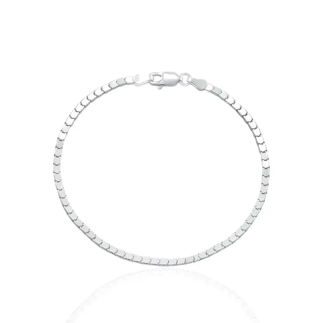 Pulseira Malha Milano de Prata