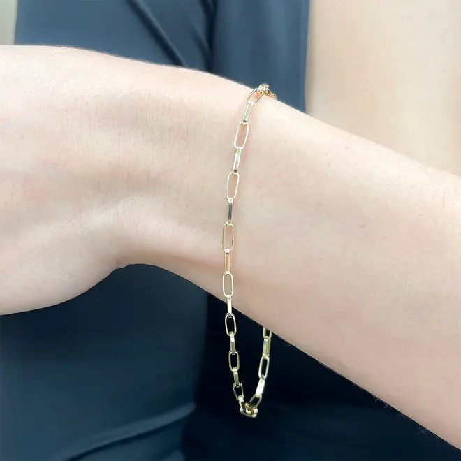 Pulseira Elos Cartier de Ouro Amarelo