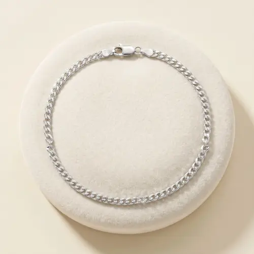 Pulseira Elos Grumet de Prata