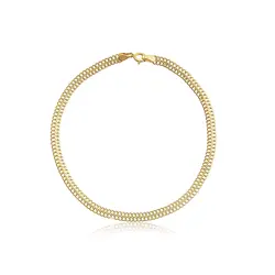 Pulseira Elos Infinito de Ouro Amarelo