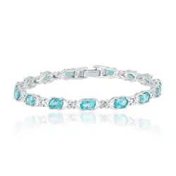 Pulseira Gotas de Prata com Apatitas