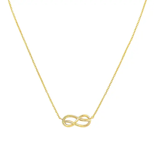 Corrente Infinito Elos Cartier de Ouro Amarelo