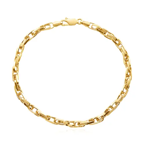 Pulseira de Ouro - Elos Trabalhados