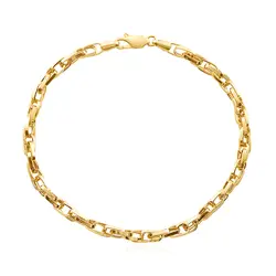Pulseira de Ouro - Elos Trabalhados