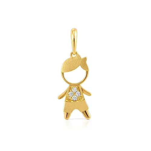 Pingente de Ouro modelo Menino