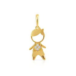 Pingente de Ouro modelo Menino