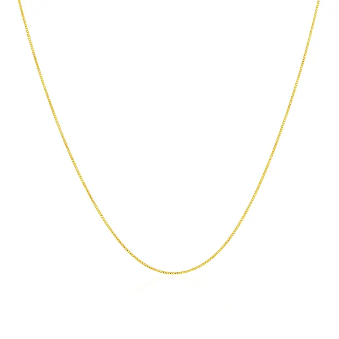 Corrente de Ouro Amarelo Malha Veneziana 1,4 gramas