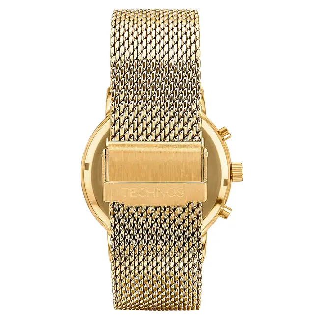 Relógio Technos Masculino Golf Dourado OS20IQV/1P