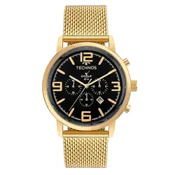 Relógio Technos Masculino Golf Dourado OS20IQV/1P