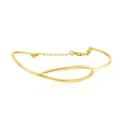 Bracelete Trabalhado de Ouro Amarelo