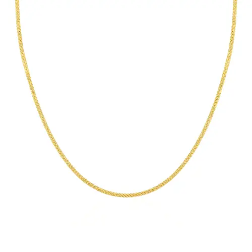 Corrente Fios de Ouro de Ouro Amarelo