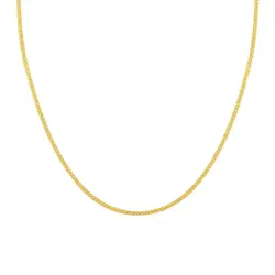 Corrente Fios de Ouro de Ouro Amarelo