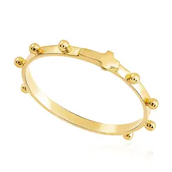 Anel Terço Ouro Amarelo 18K