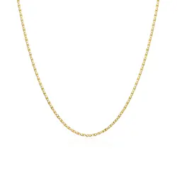 Corrente Malha Piastrine de Ouro Amarelo