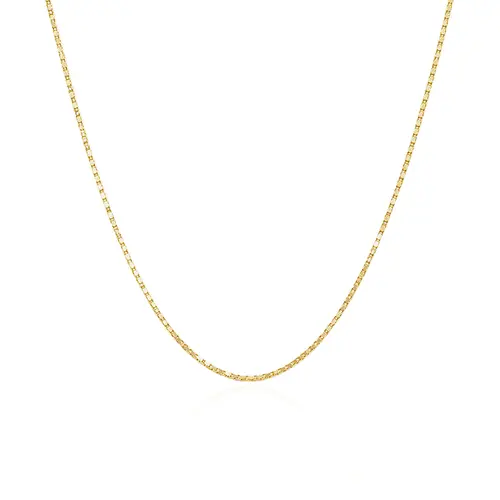 Corrente Malha Veneziana de Ouro Amarelo 124768