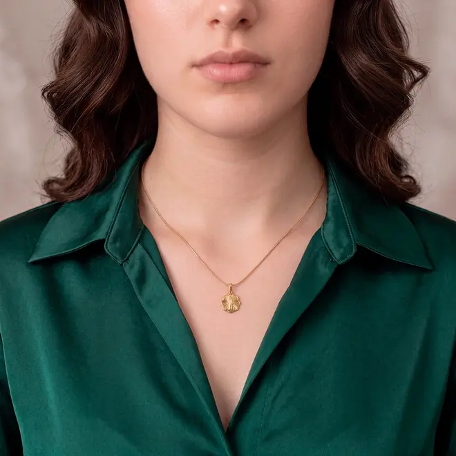 Pingente Nossa Senhora em Ouro Amarelo 18K