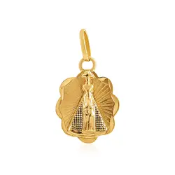 Pingente Nossa Senhora em Ouro Amarelo 18K