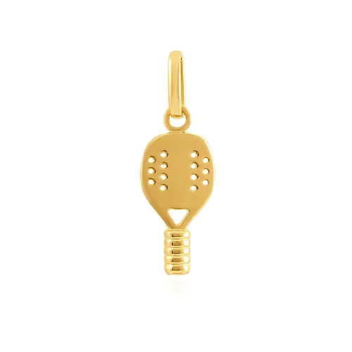 Pingente Raquete em Ouro Amarelo 18K 125013