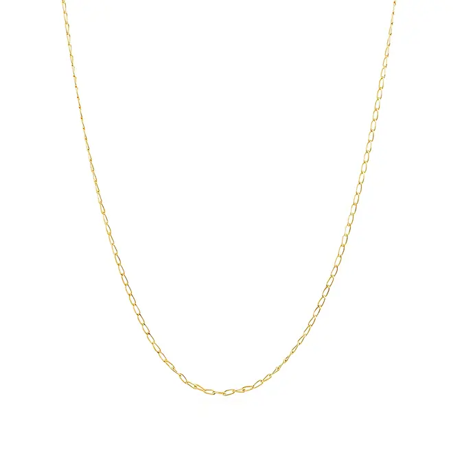 Corrente Elos Grumet Longa em Ouro Amarelo