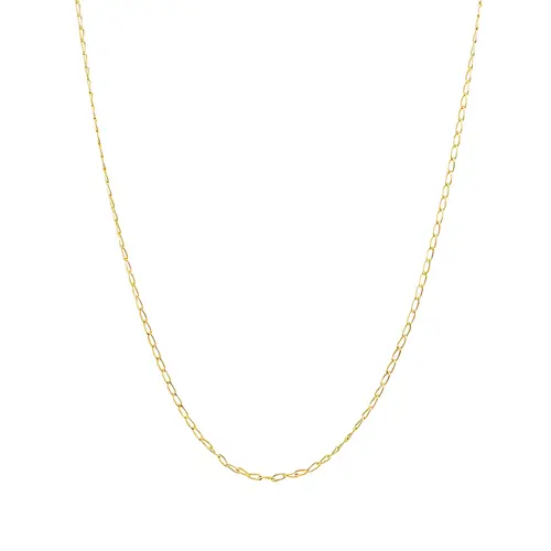 Corrente Elos Grumet Longa em Ouro Amarelo