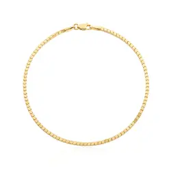Pulseira Malha Veneziana Milano em Ouro Amarelo.