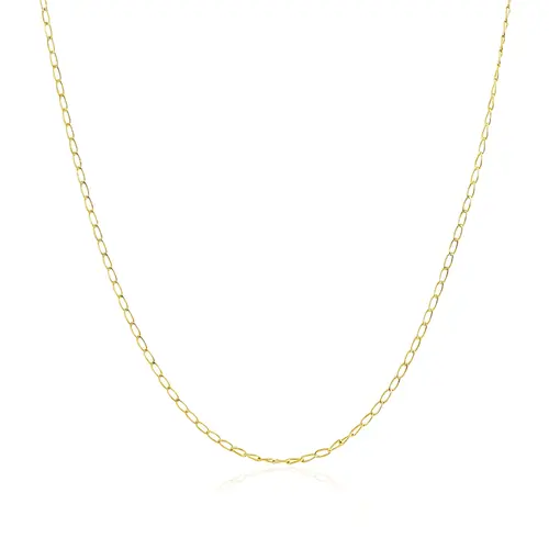 Corrente Elos Grumet Longa em Ouro Amarelo  125035