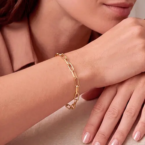 Pulseira Elos Cartier de Ouro Amarelo 125038