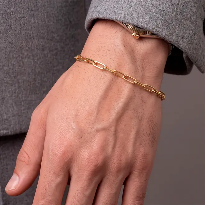 Pulseira Elos Cartier de Ouro Amarelo 125039
