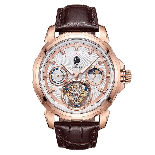Relógio Constantim Tourbillon Rose
