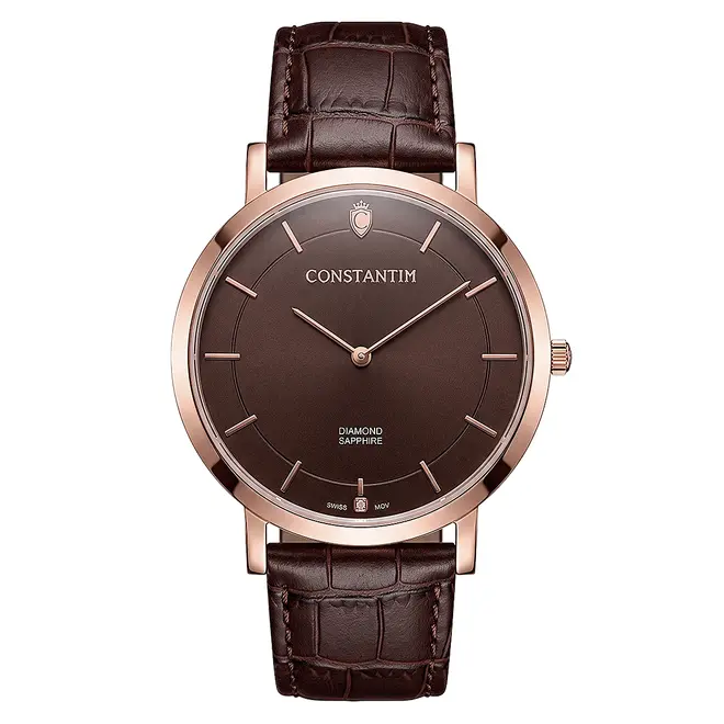 Relógio Constantim Slim Rose Diamond