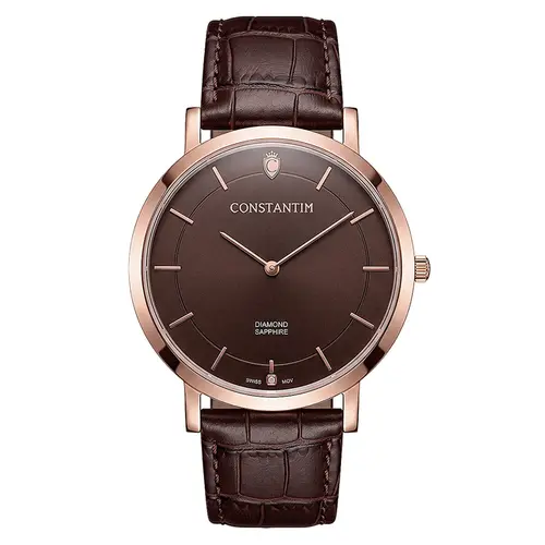 Relógio Constantim Slim Rose Diamond