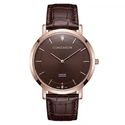 Relógio Constantim Slim Rose Diamond