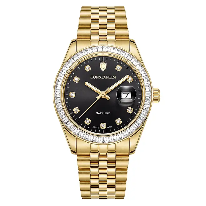 Relógio Constantim Gold Diamond 125311